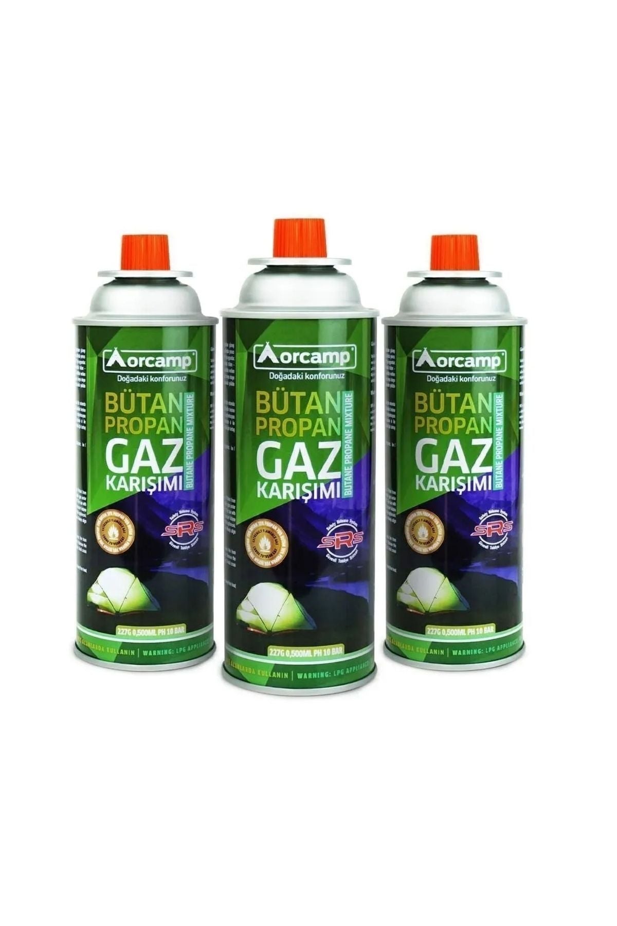 Orcamp KTS-227/227 gr Gaz Kartuşu (Kore Tipi)