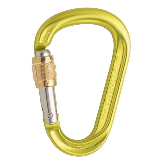 Austrialpin HMS RONDO Alloy Screwlock Kilitli Karabina Sarı