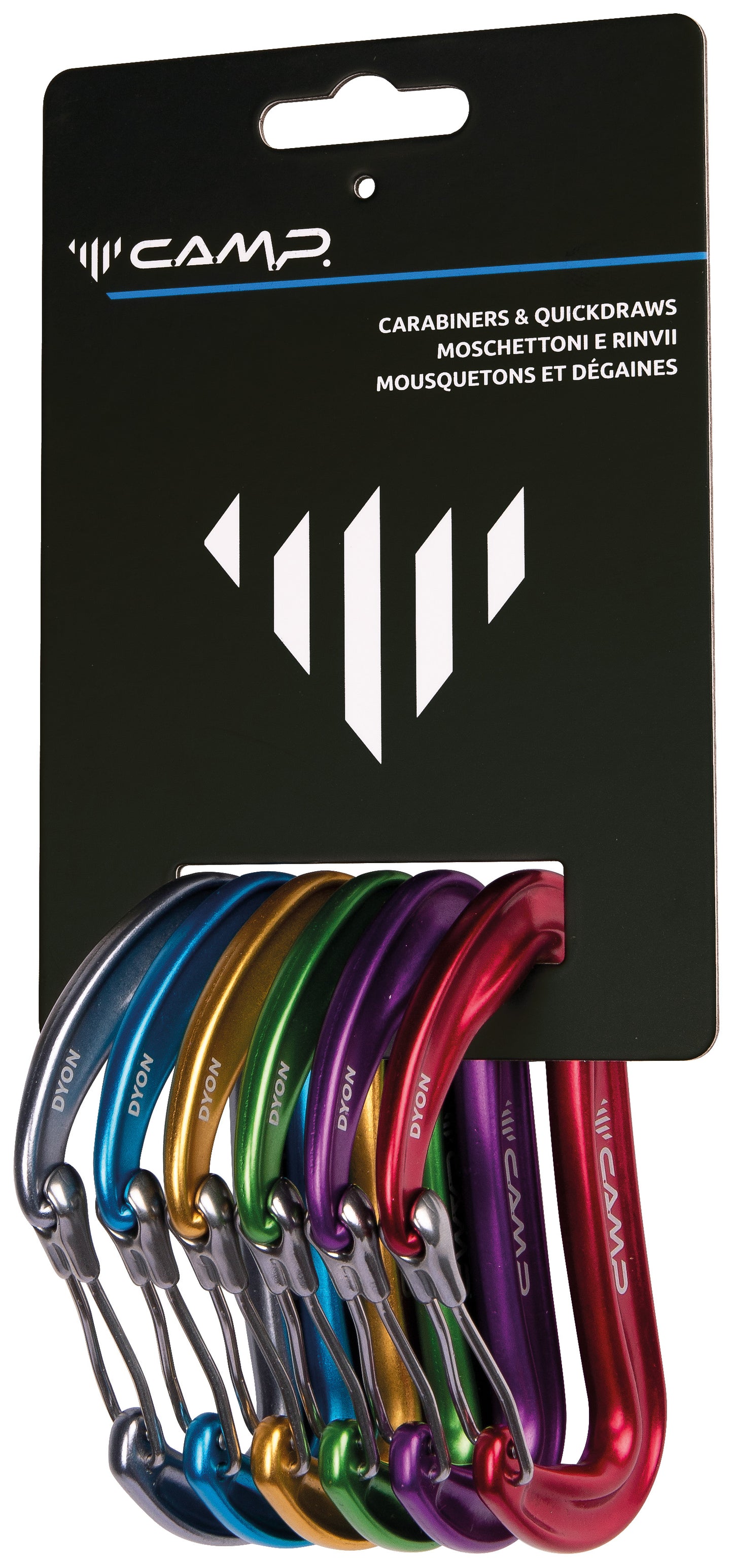 CAMP Dyon Rack Pack – 6’lı Karabina Seti