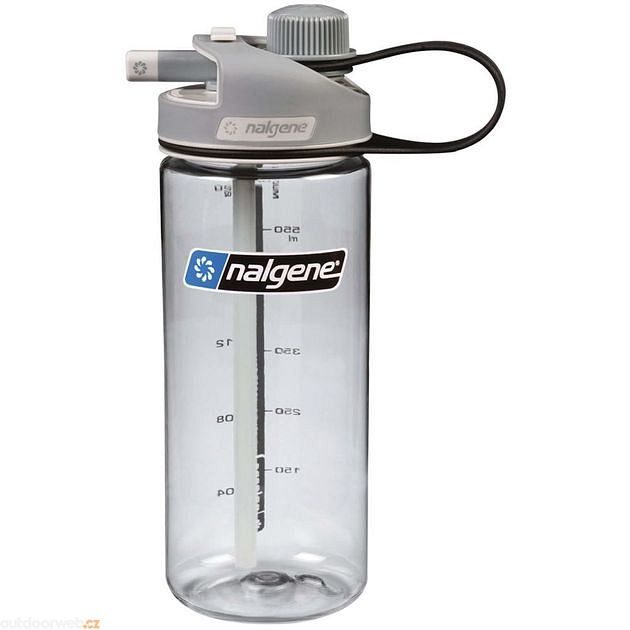 Nalgene MultiDrink Clear w/ Gray Cap Sustain