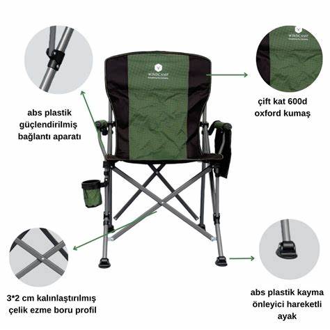 Windcamp Katlanır Kamp Sandalyesi