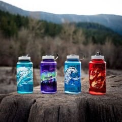 Nalgene 32oz WM Purple / Earth Limited Edition Tritan Suluk